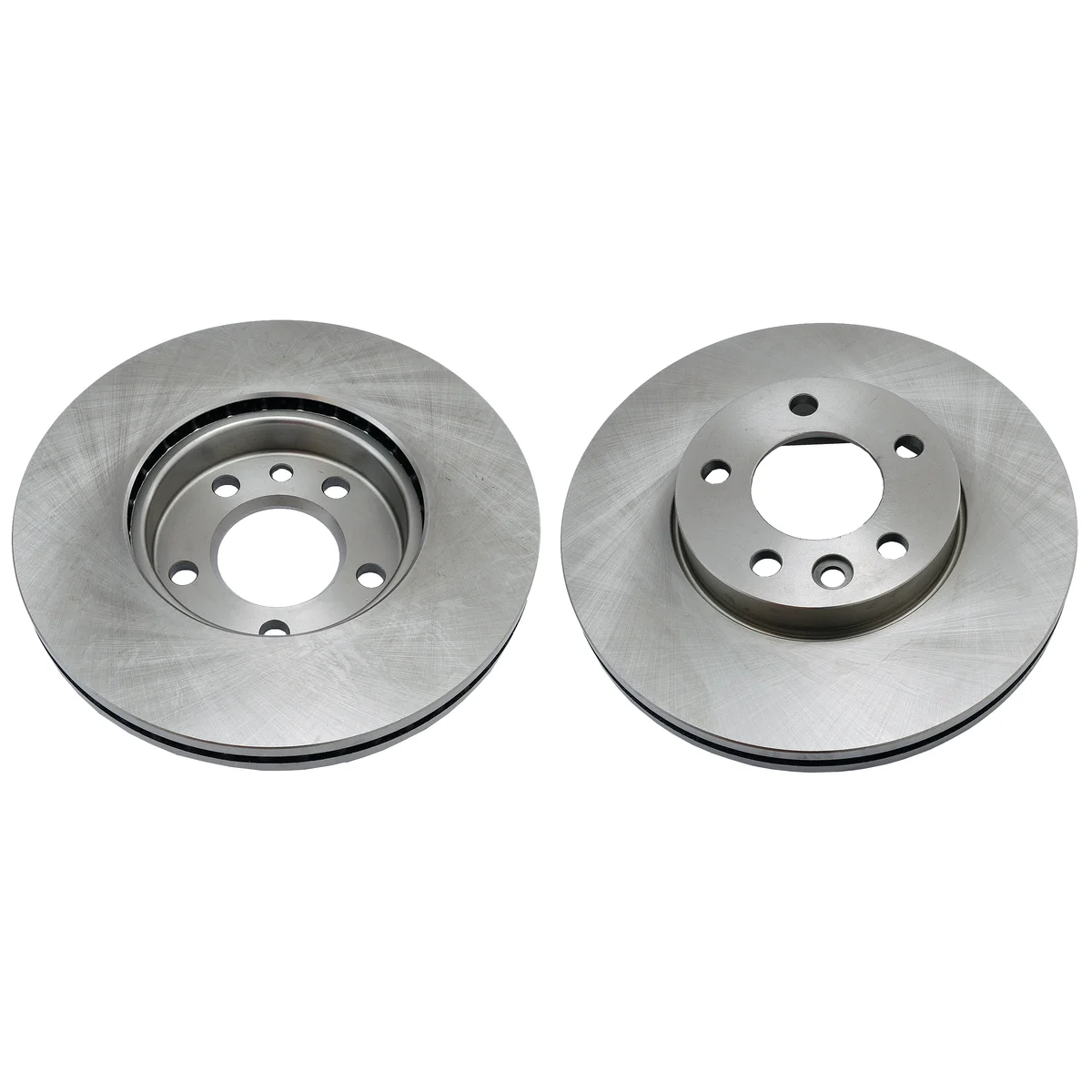 Rear axle brake disc, set of 2