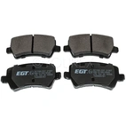 Brake pad kit, Rear axle