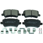 Brake pad kit, Rear axle