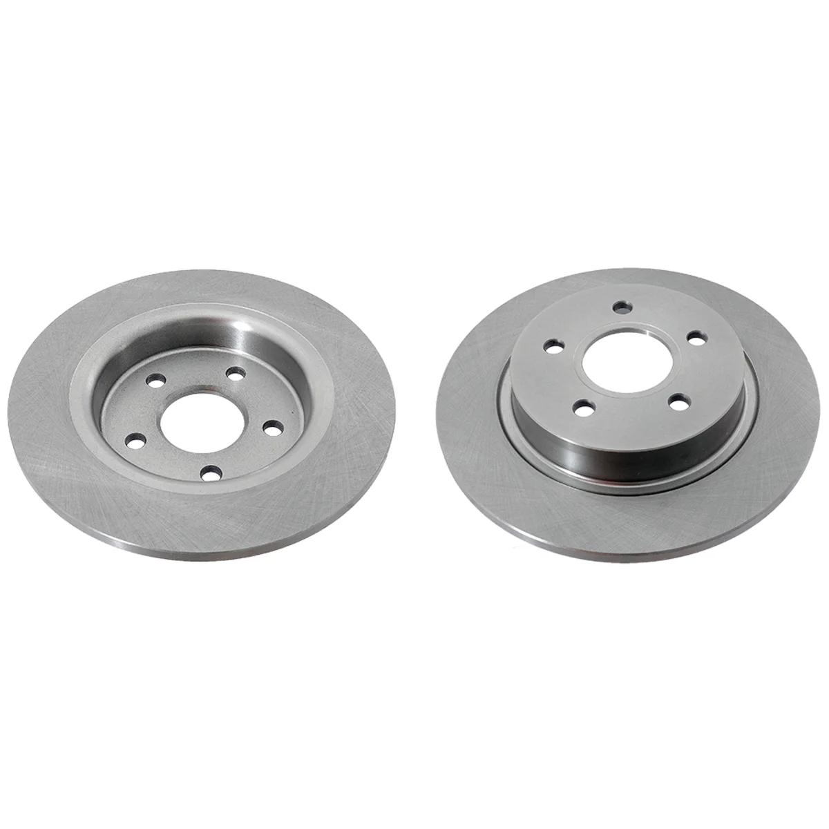 Rear axle brake disc, set of 2