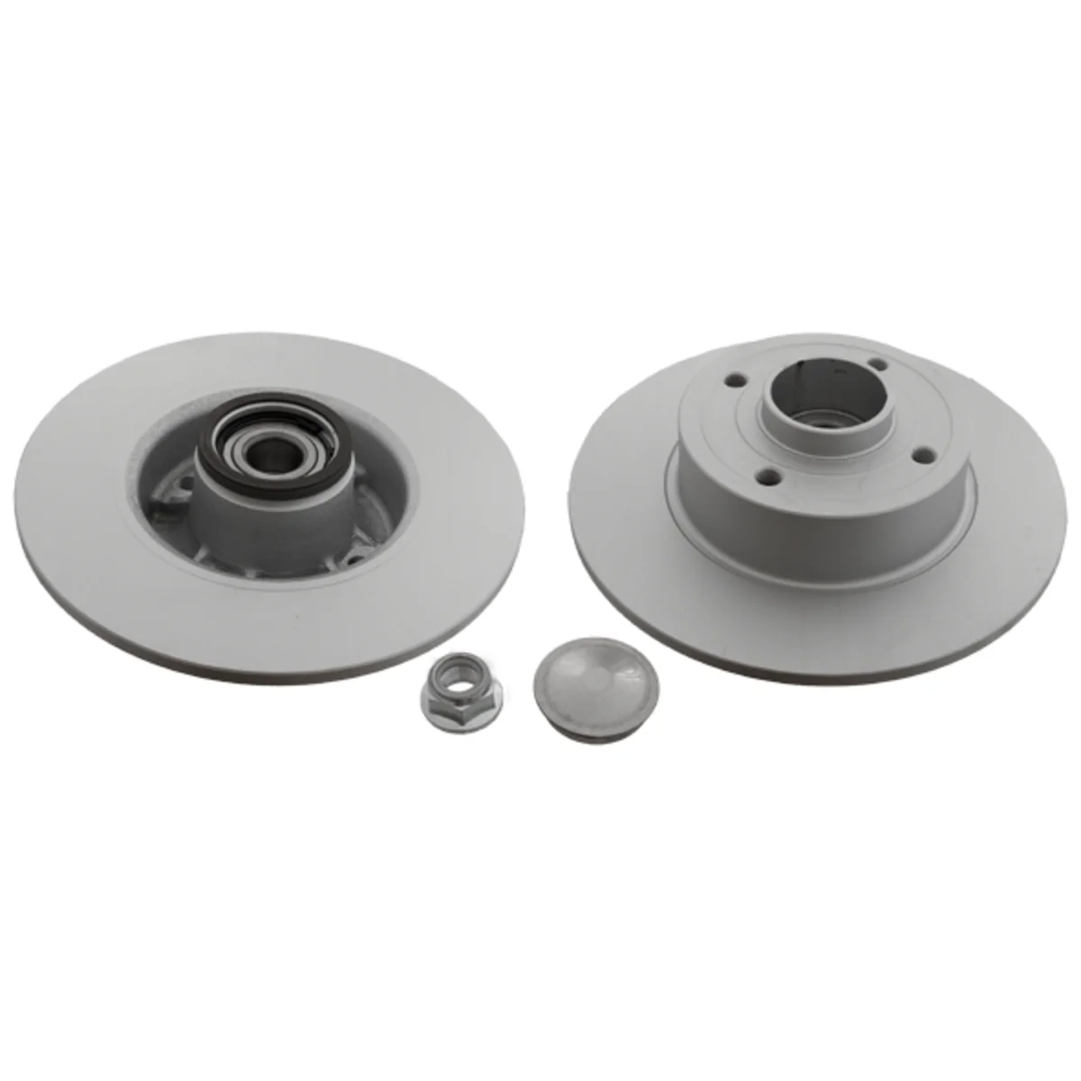 Rear axle brake disc, set of 2