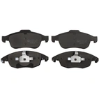 Brake pads set, front axle