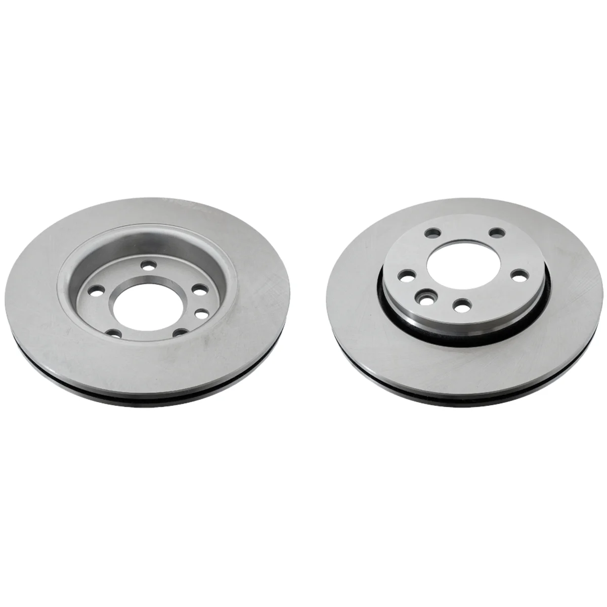 Rear axle brake disc, set of 2