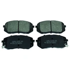 Brake pads set, front axle