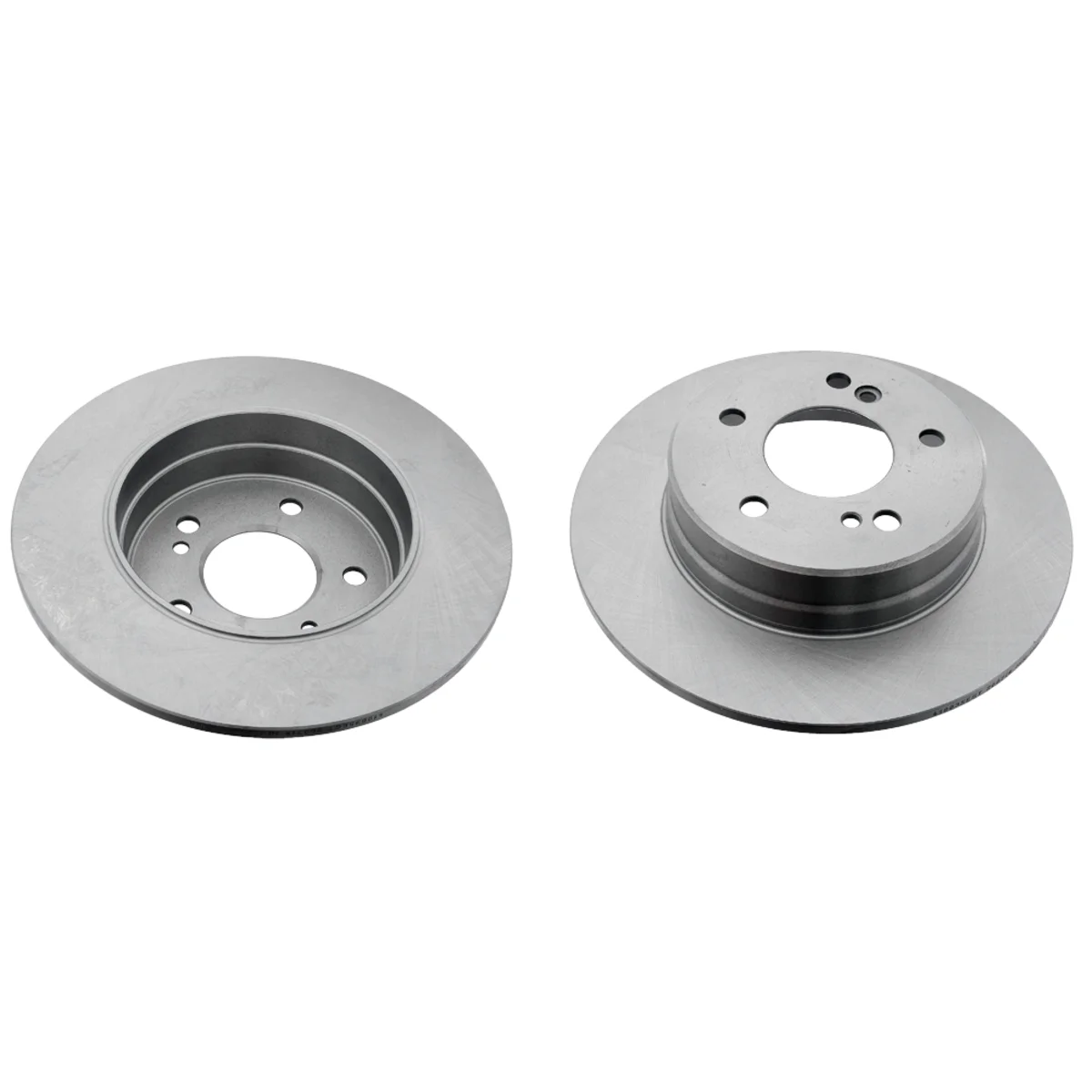 Rear axle brake disc, set of 2