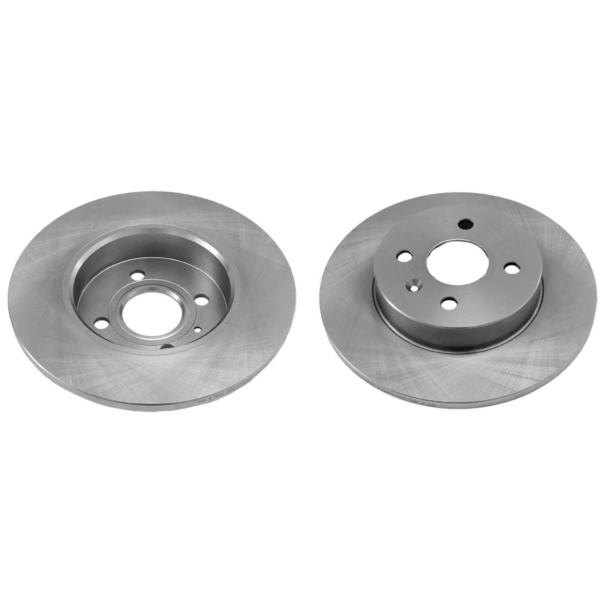 Rear axle brake disc, set of 2