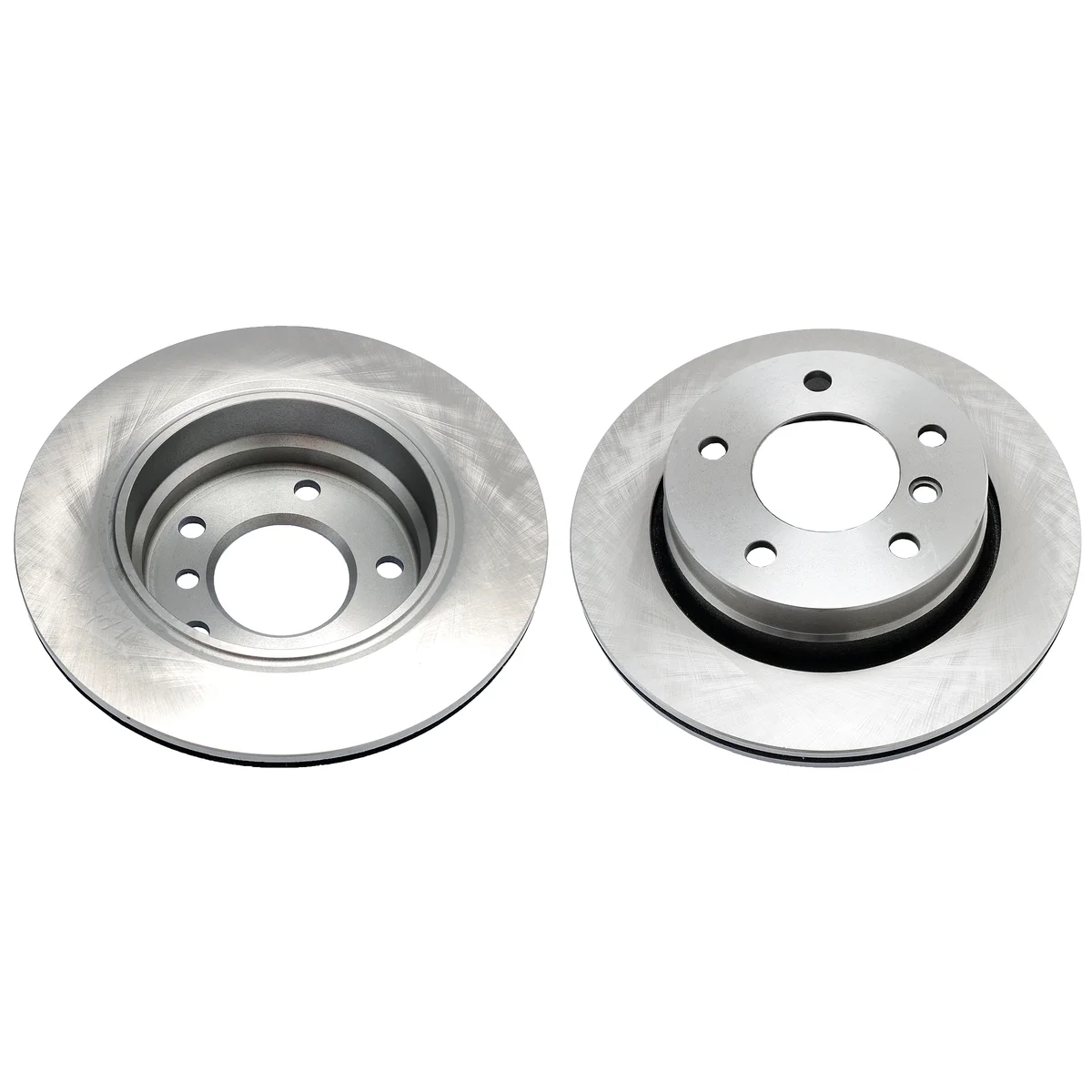 Rear axle brake disc, set of 2