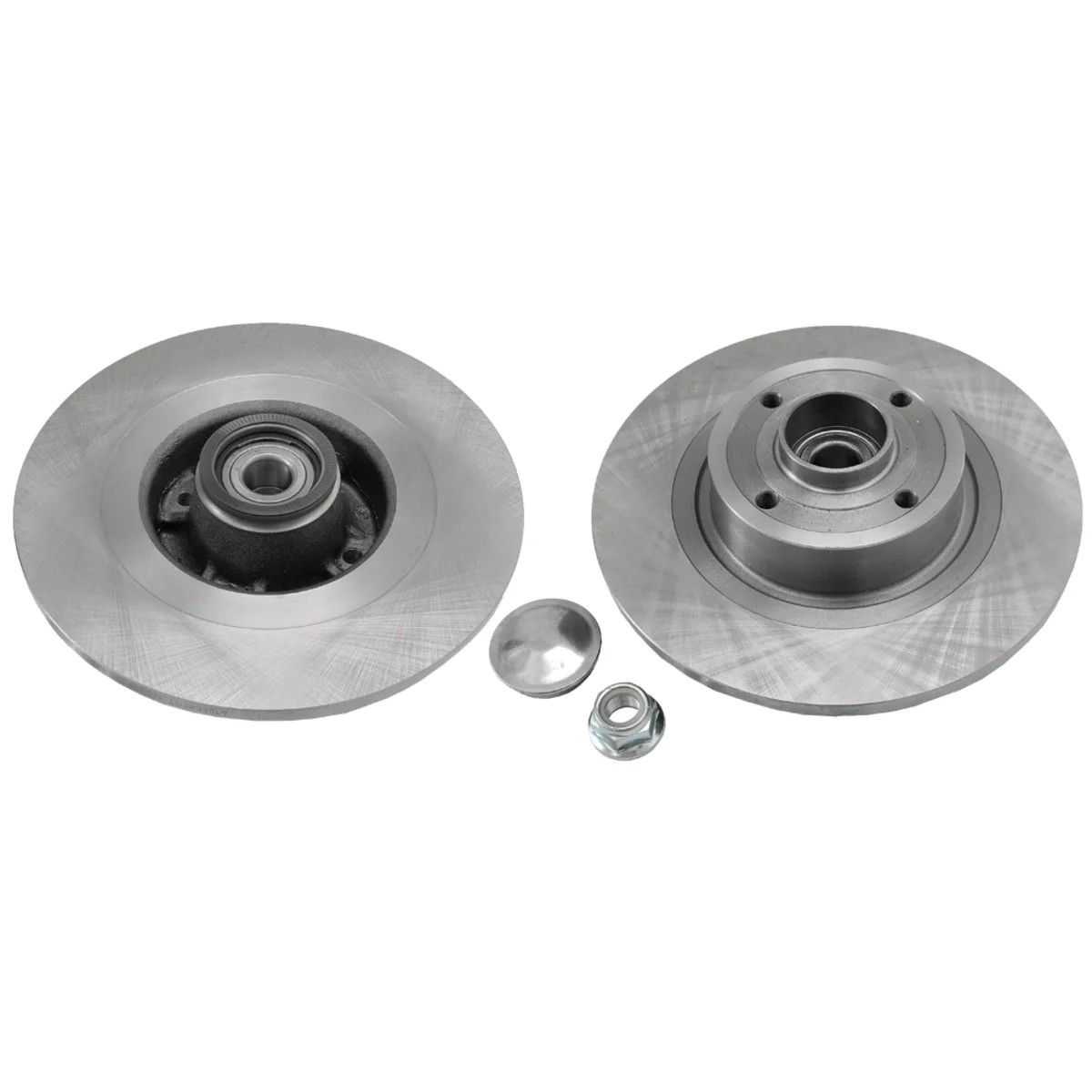 Rear axle brake disc, set of 2