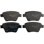 Brake pad kit, Rear axle