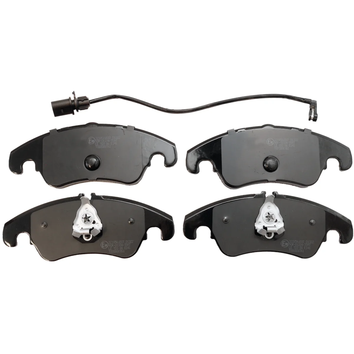 Brake pads set, front axle