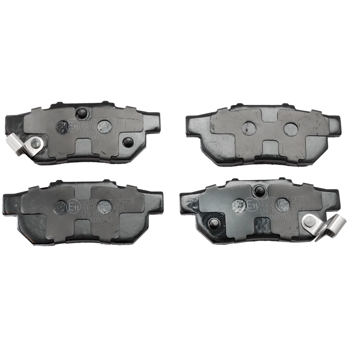 Brake pad kit, Rear axle