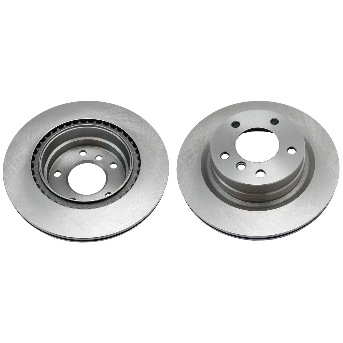 Rear axle brake disc, set of 2
