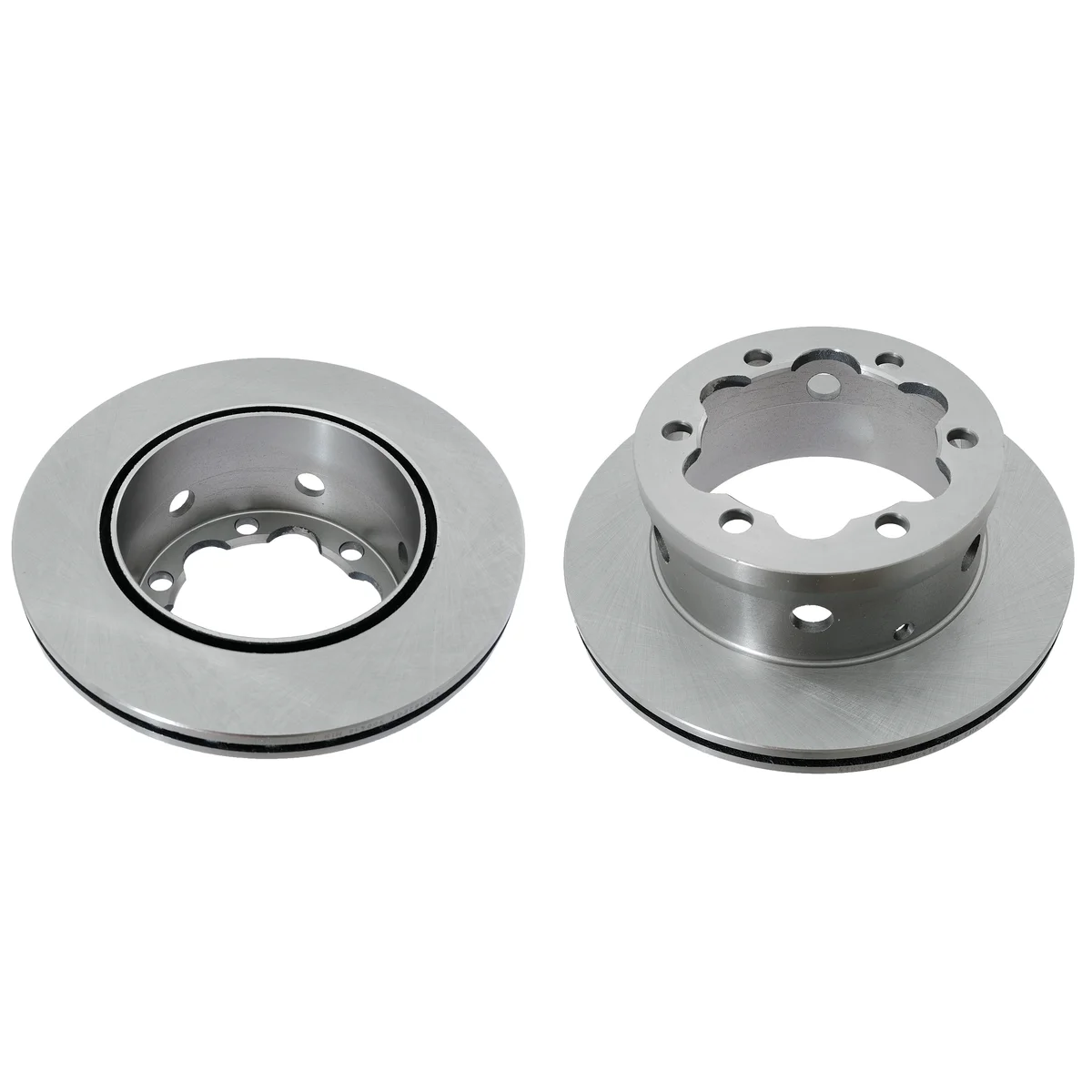 Rear axle brake disc, set of 2