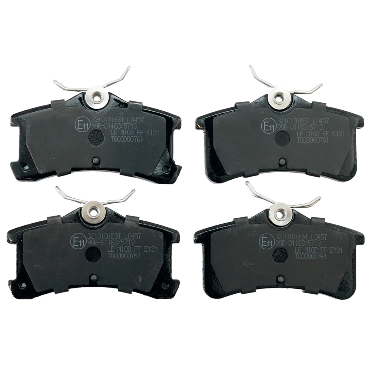 Brake pad kit, Rear axle