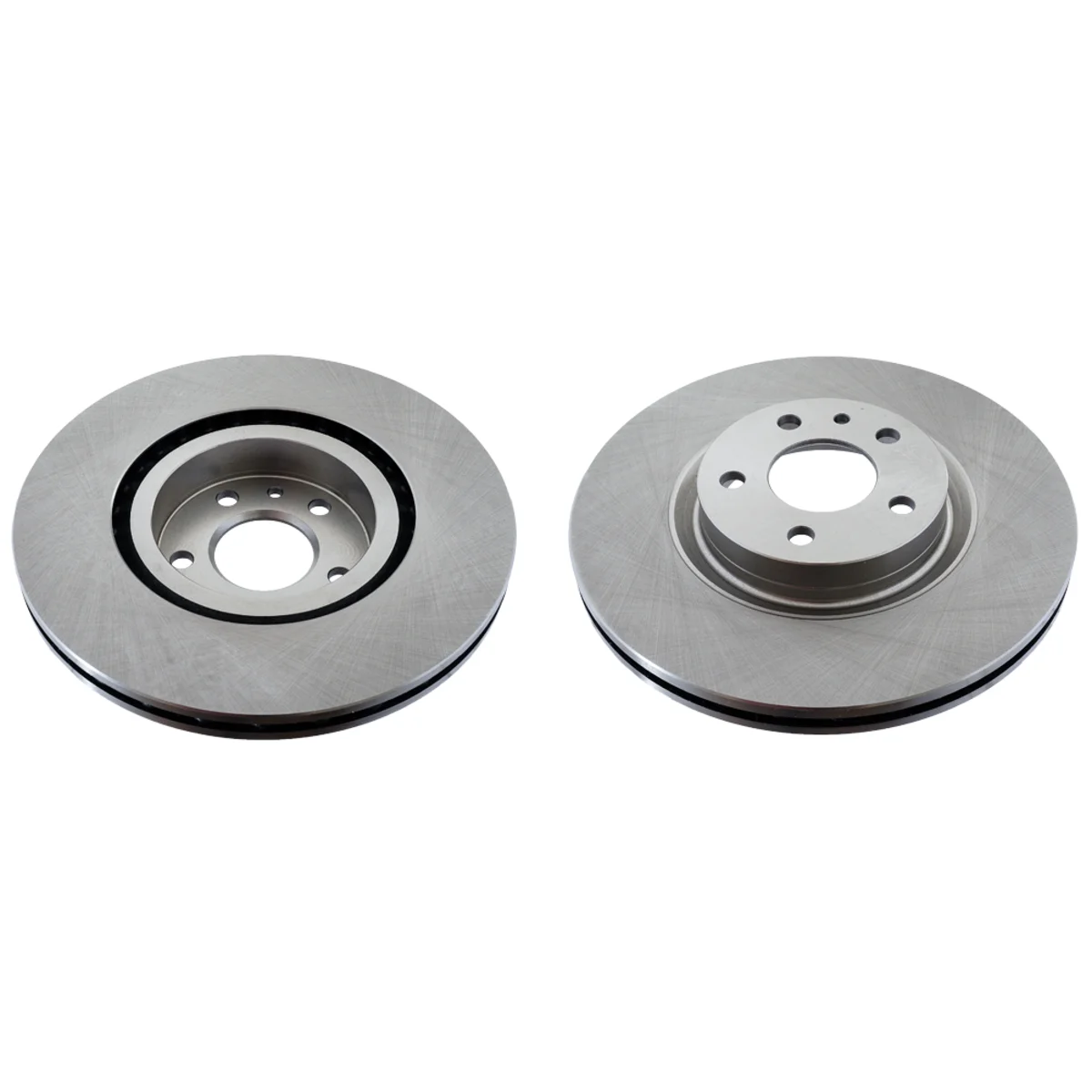 Rear axle brake disc, set of 2