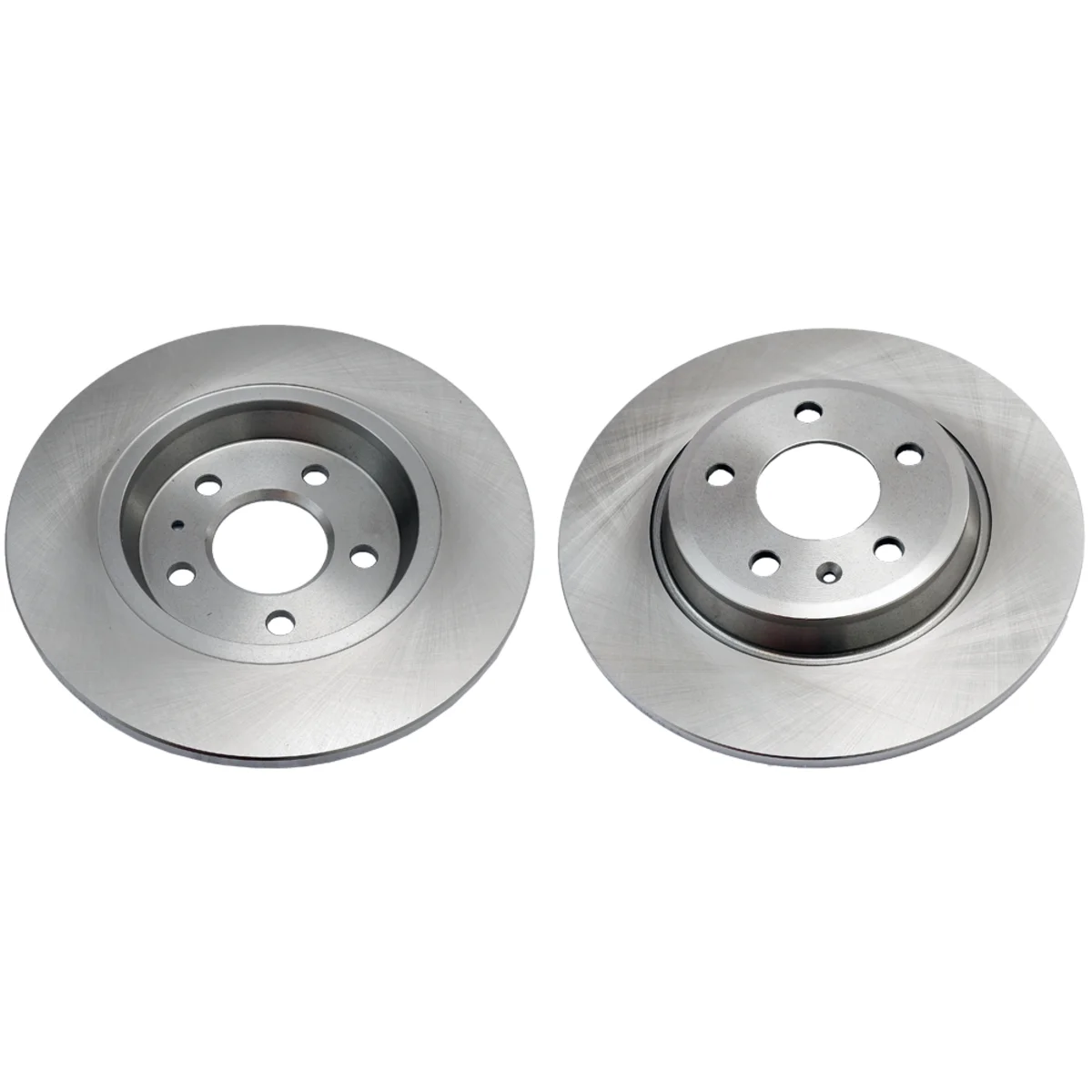 Rear axle brake disc, set of 2