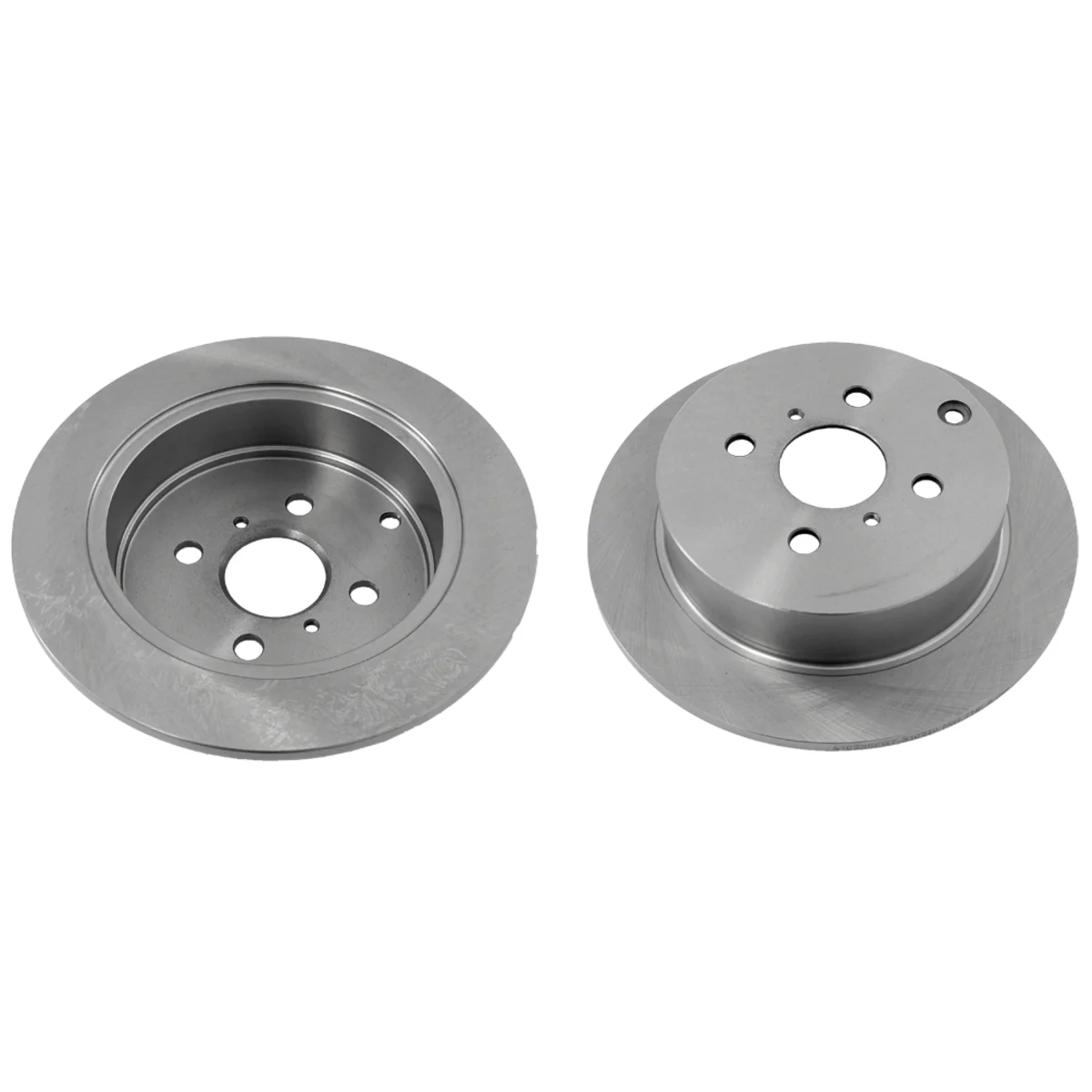 Rear axle brake disc, set of 2