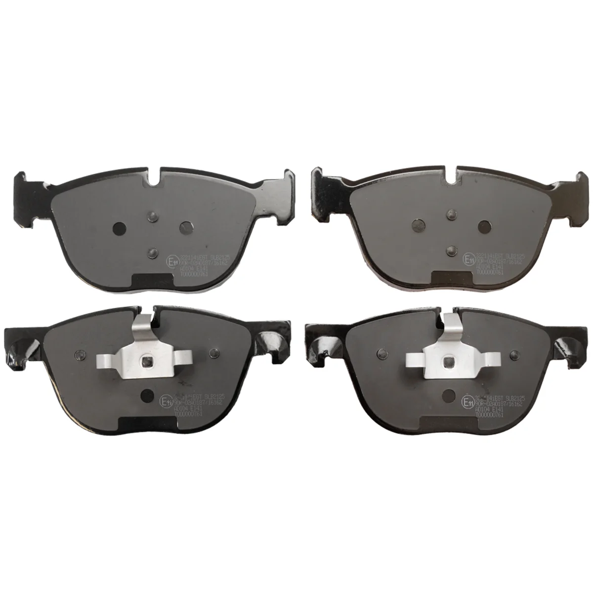 Brake pads set, front axle