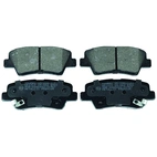Brake pad kit, Rear axle