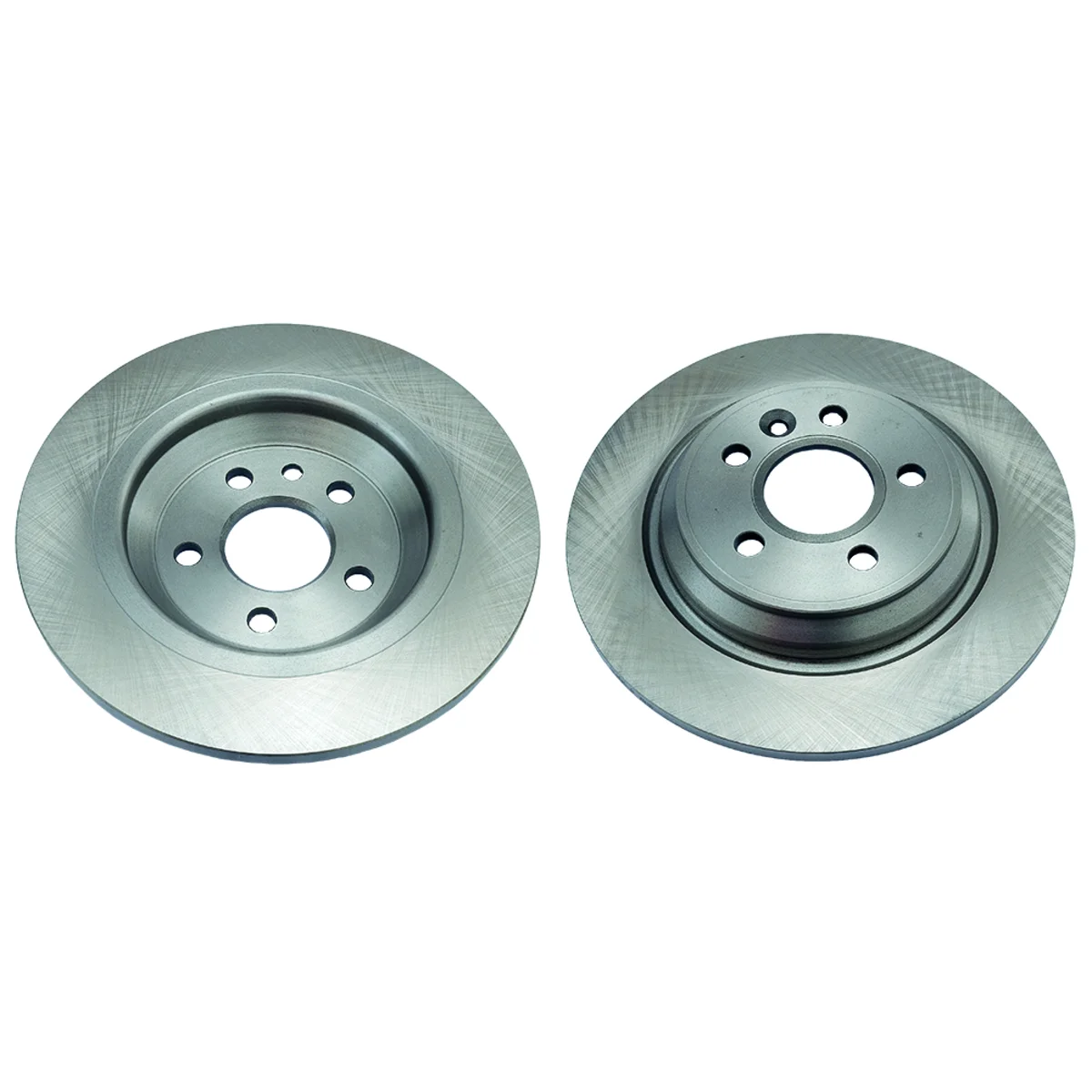 Rear axle brake disc, set of 2