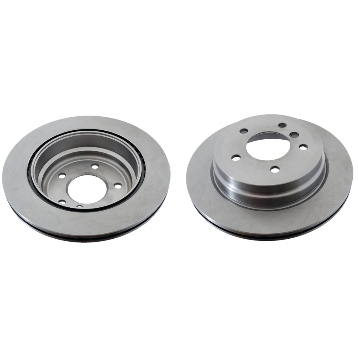 Rear axle brake disc, set of 2