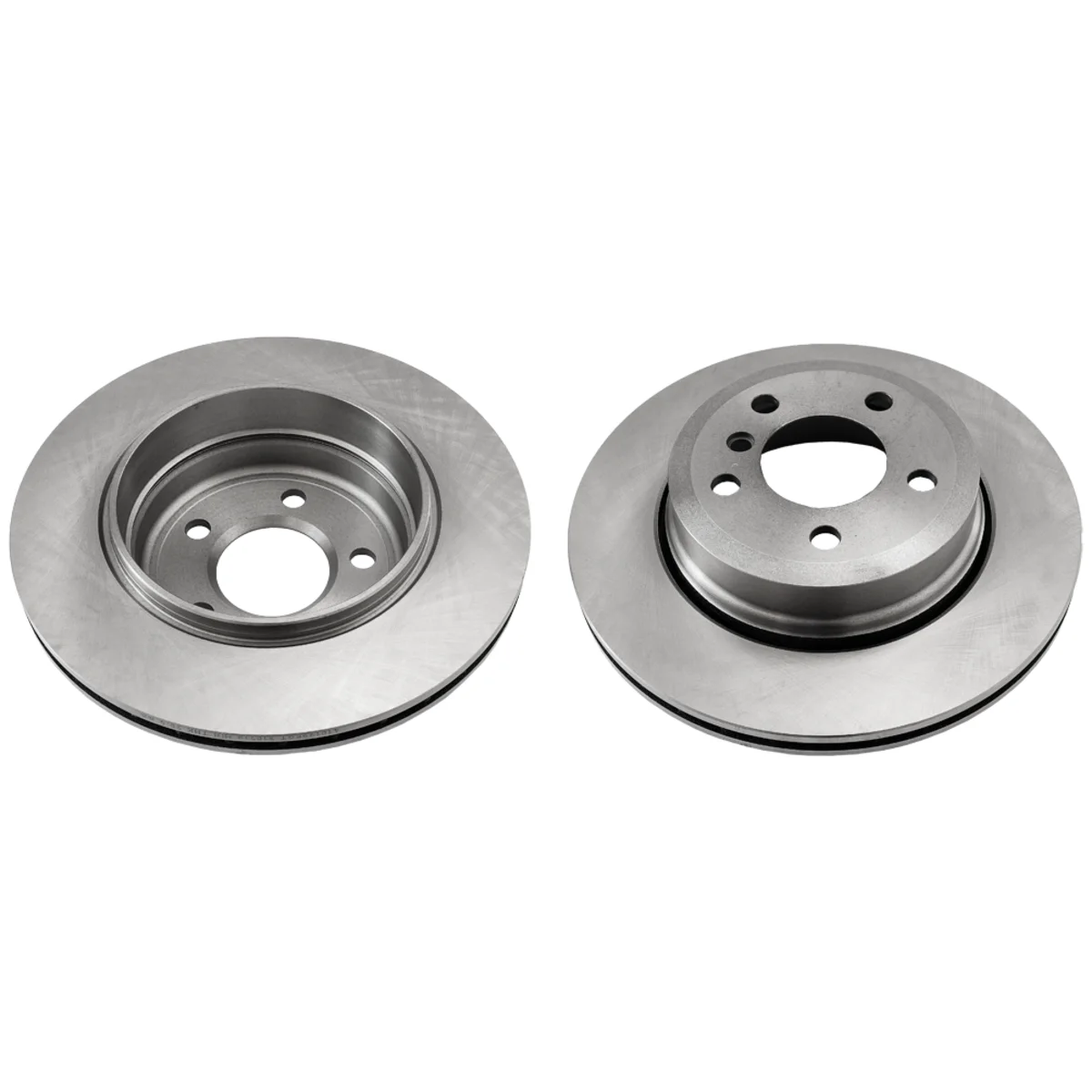 Rear axle brake disc, set of 2