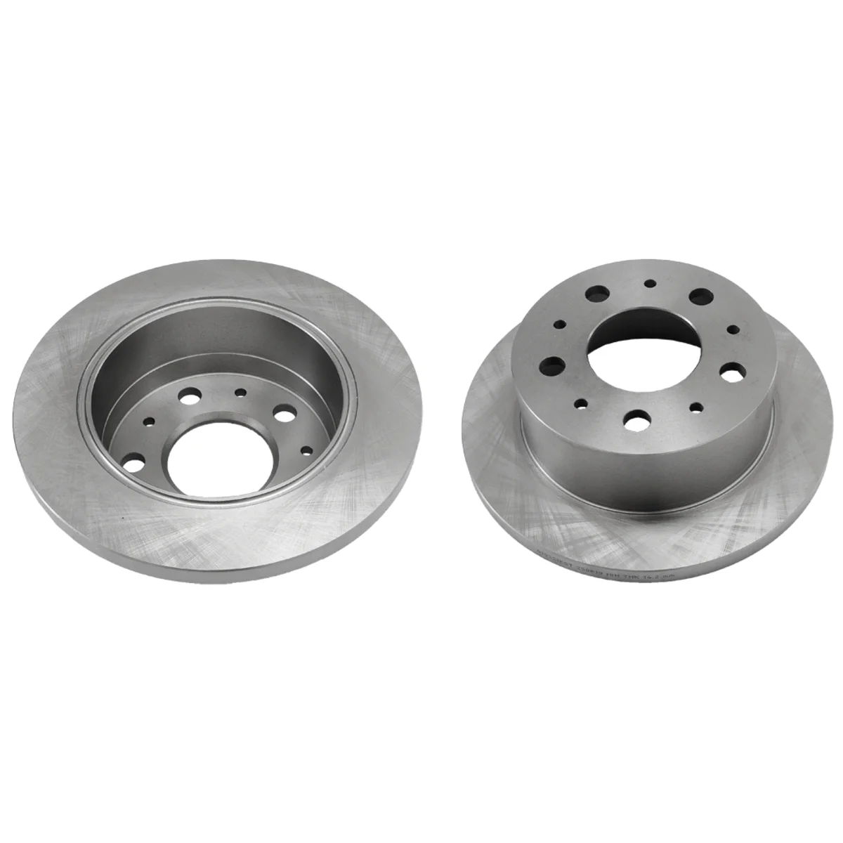 Rear axle brake disc, set of 2