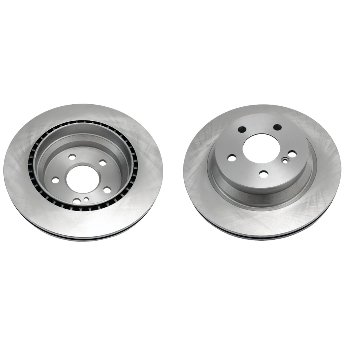 Rear axle brake disc, set of 2