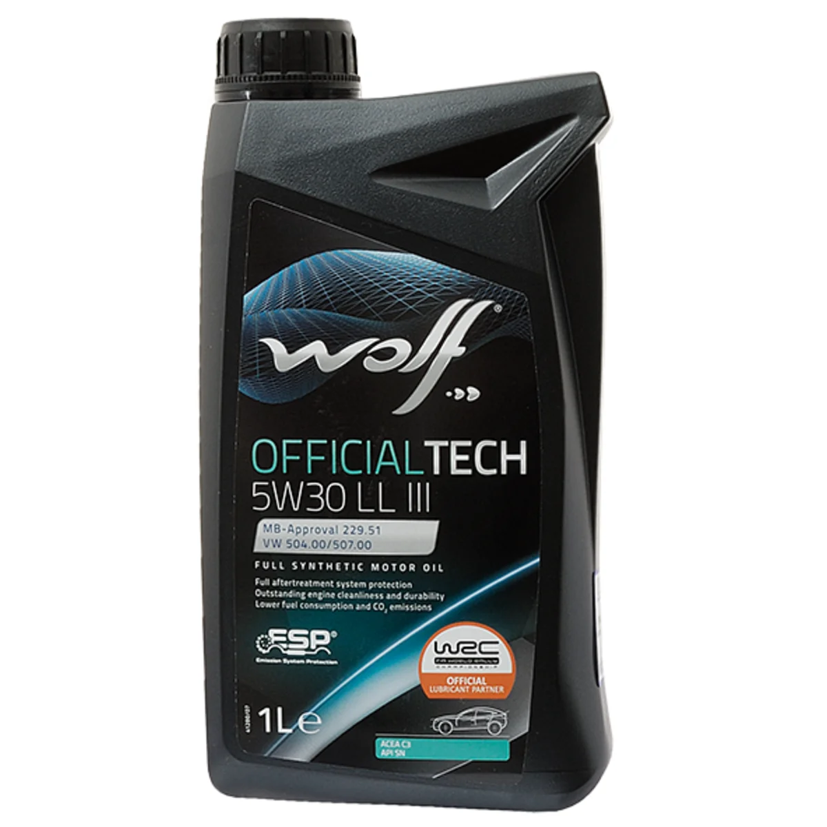 Engine oil Wolf 5W-30 LL III, 1L