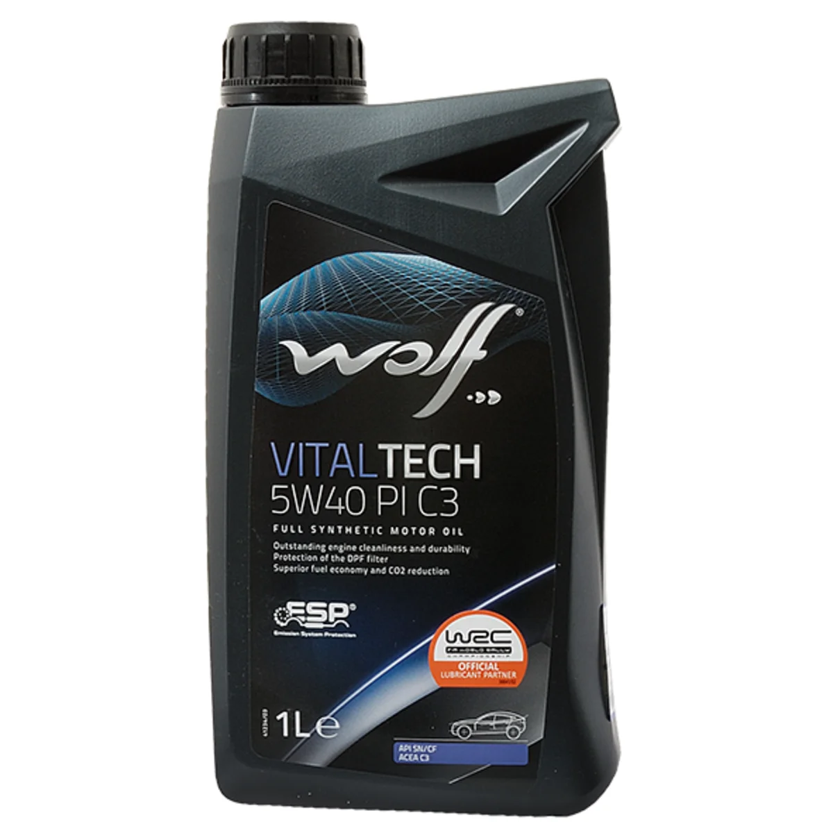 Engine oil Wolf 5W-40 Part No. C3, 1L