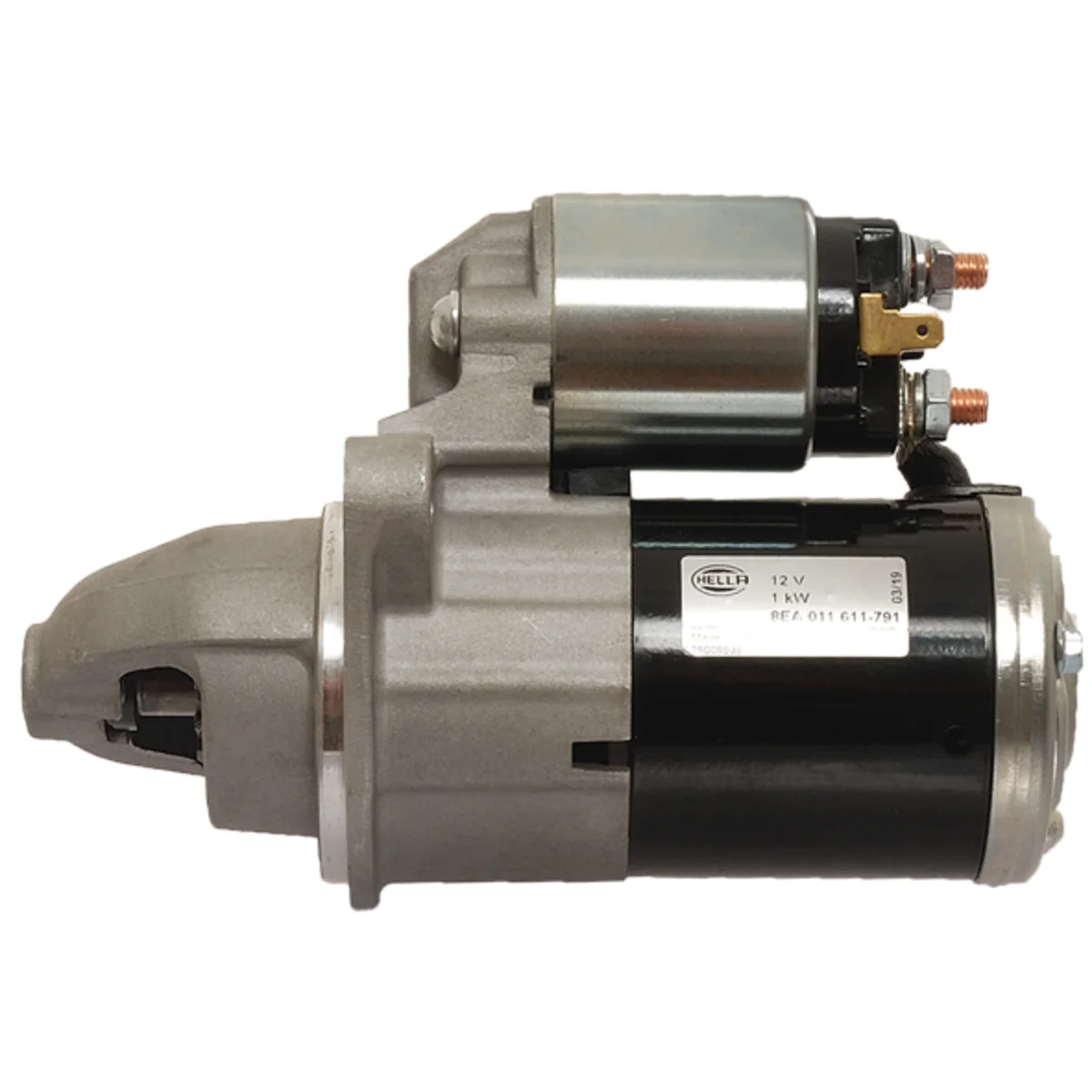 Starter motor 12V-1.0kW, fits Suzuki