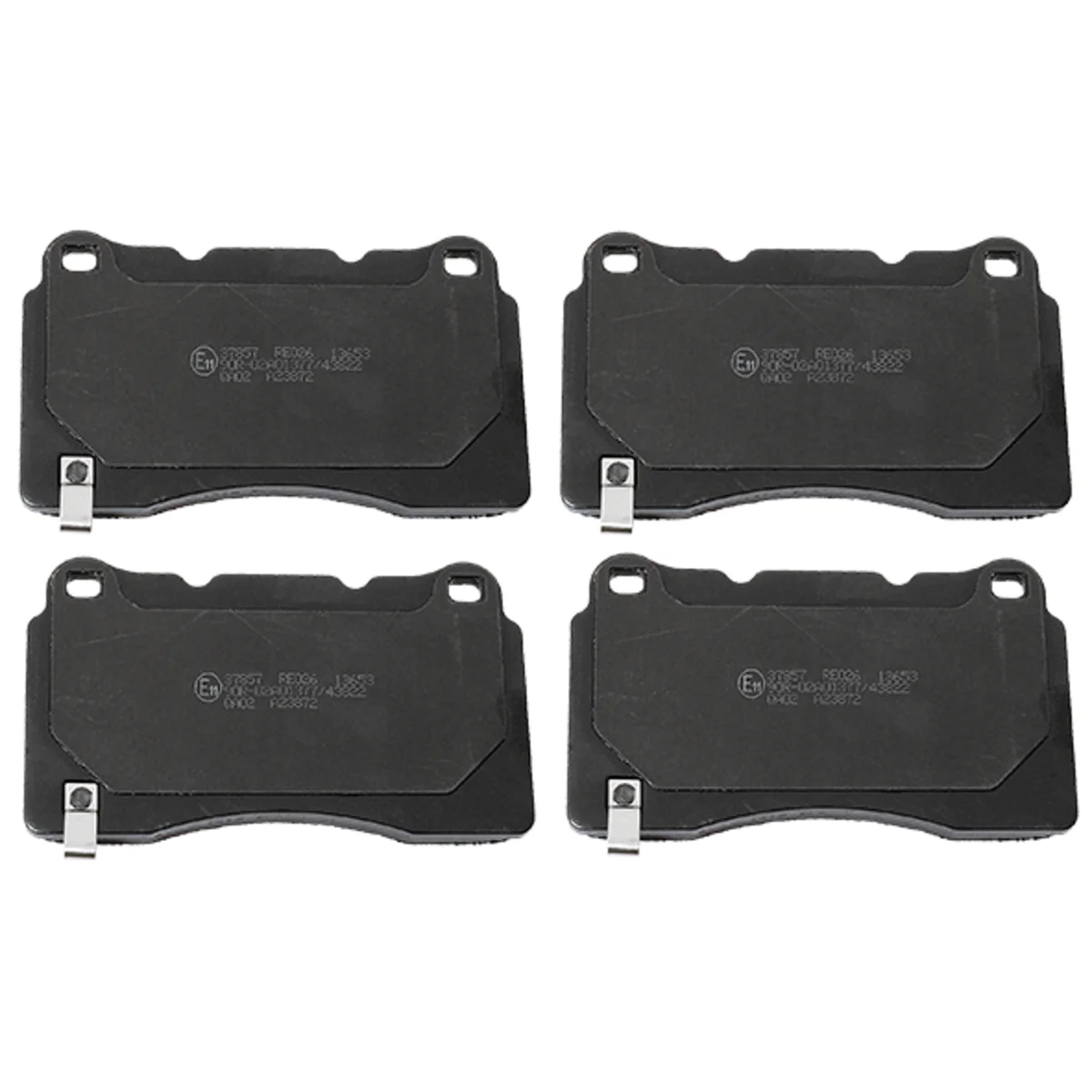 Brake pads set, front axle