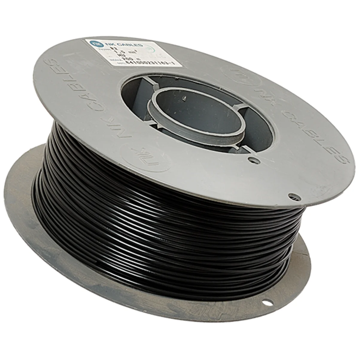 Cable 1x1.5mm² x 200m/L. Black