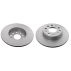Rear axle brake disc, set of 2
