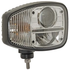 Combined LED headlight 12/24V, H