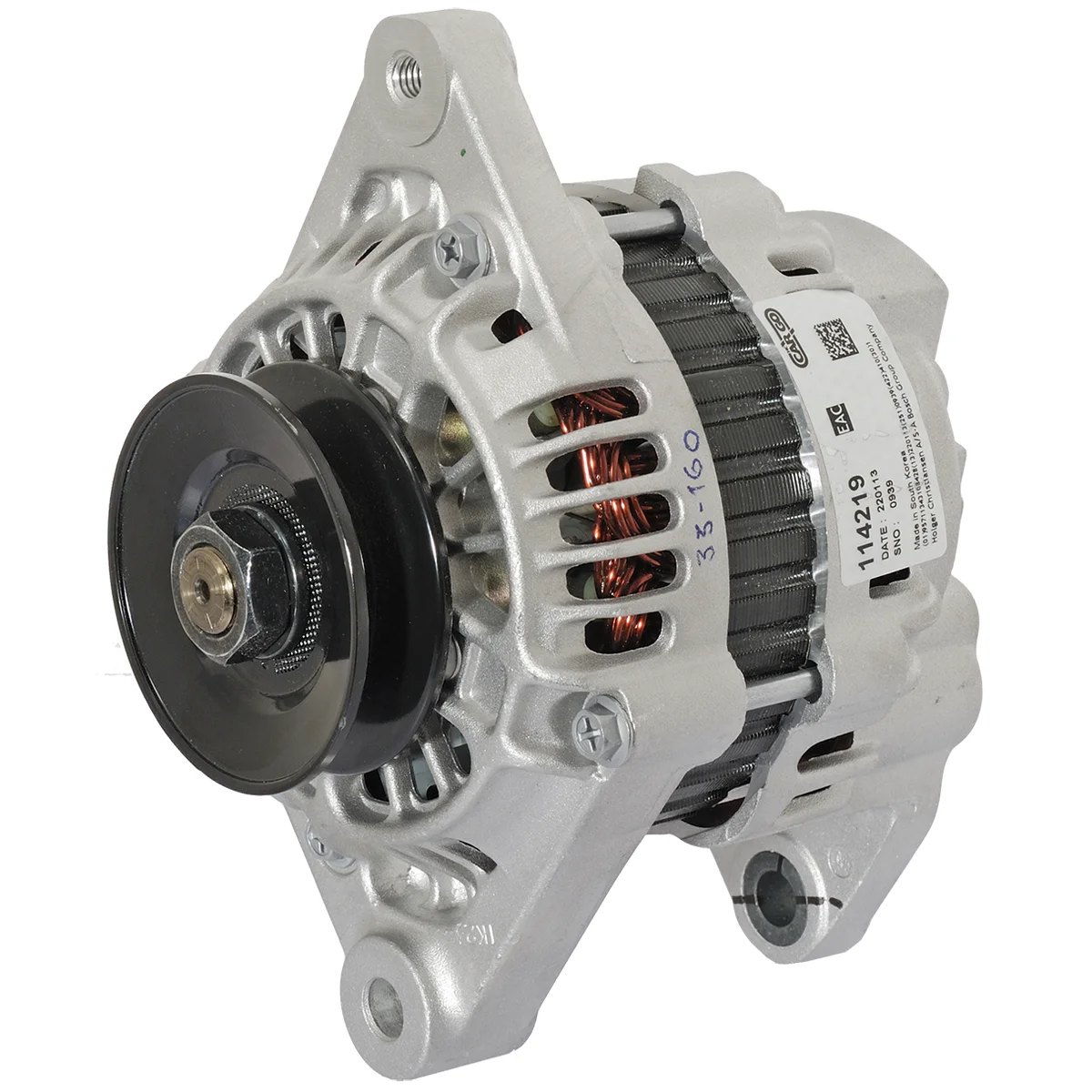 Alternator 12V-50A for Kubota