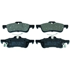 Brake pad kit, Rear axle