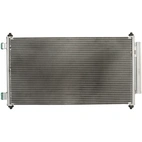 Condenser for air conditioning fits Honda