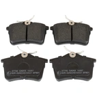 Brake pad kit, Rear axle