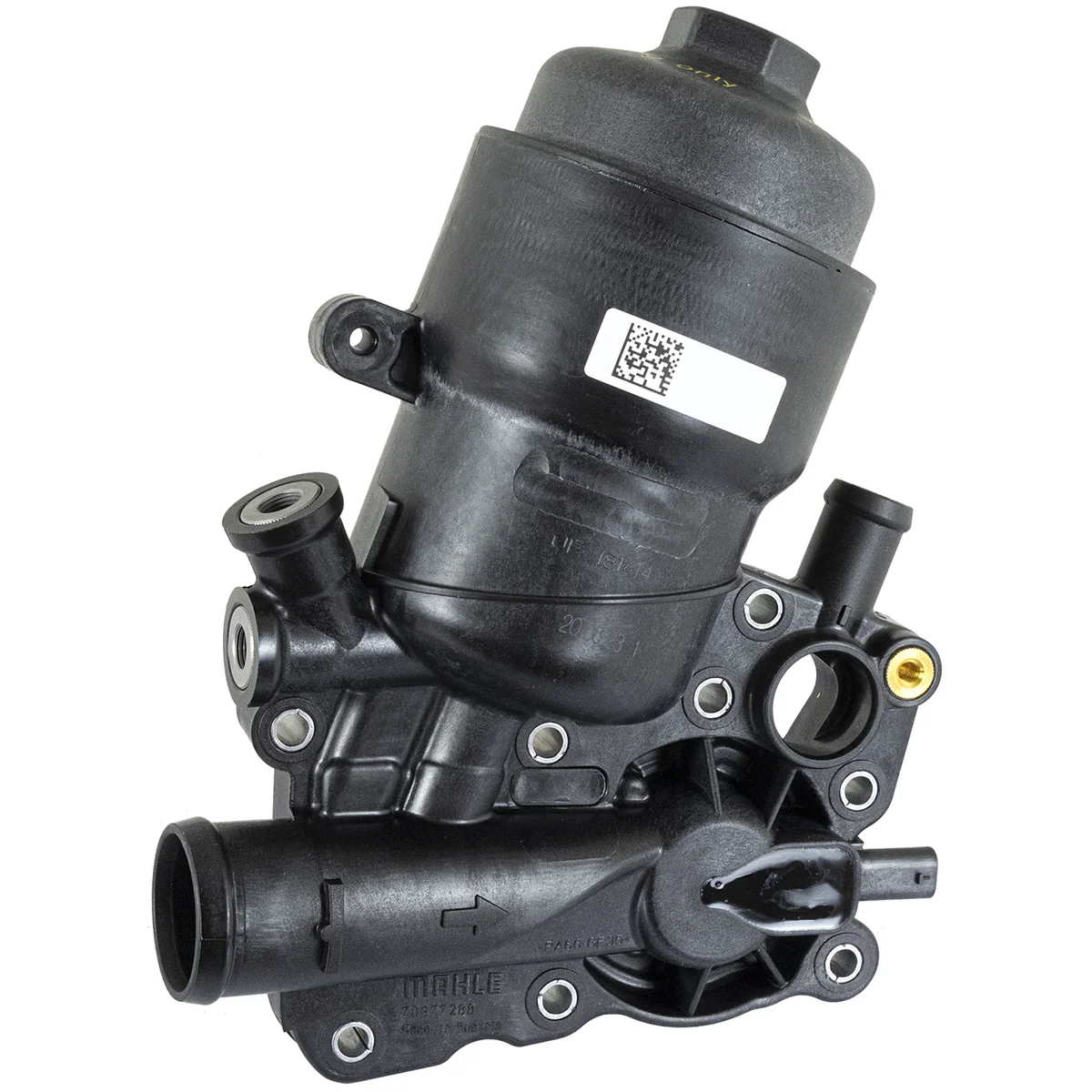 Housing, Oil filter, Mahle Original