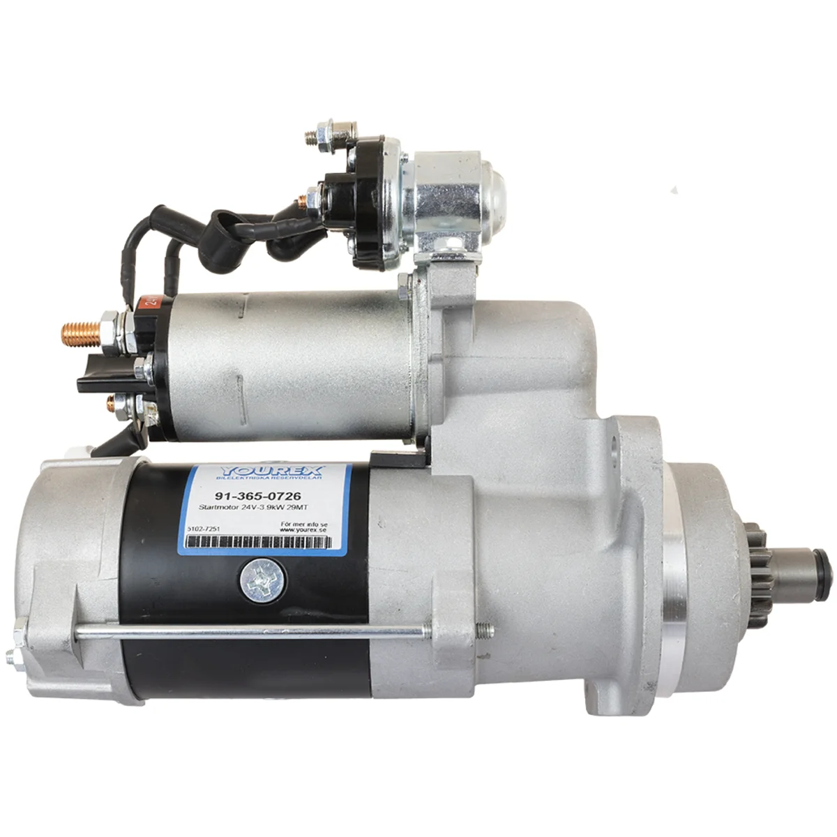 Starter motor 24V-3.9kW 29MT