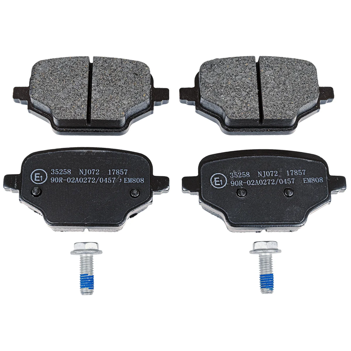 Brake pad kit, Rear axle