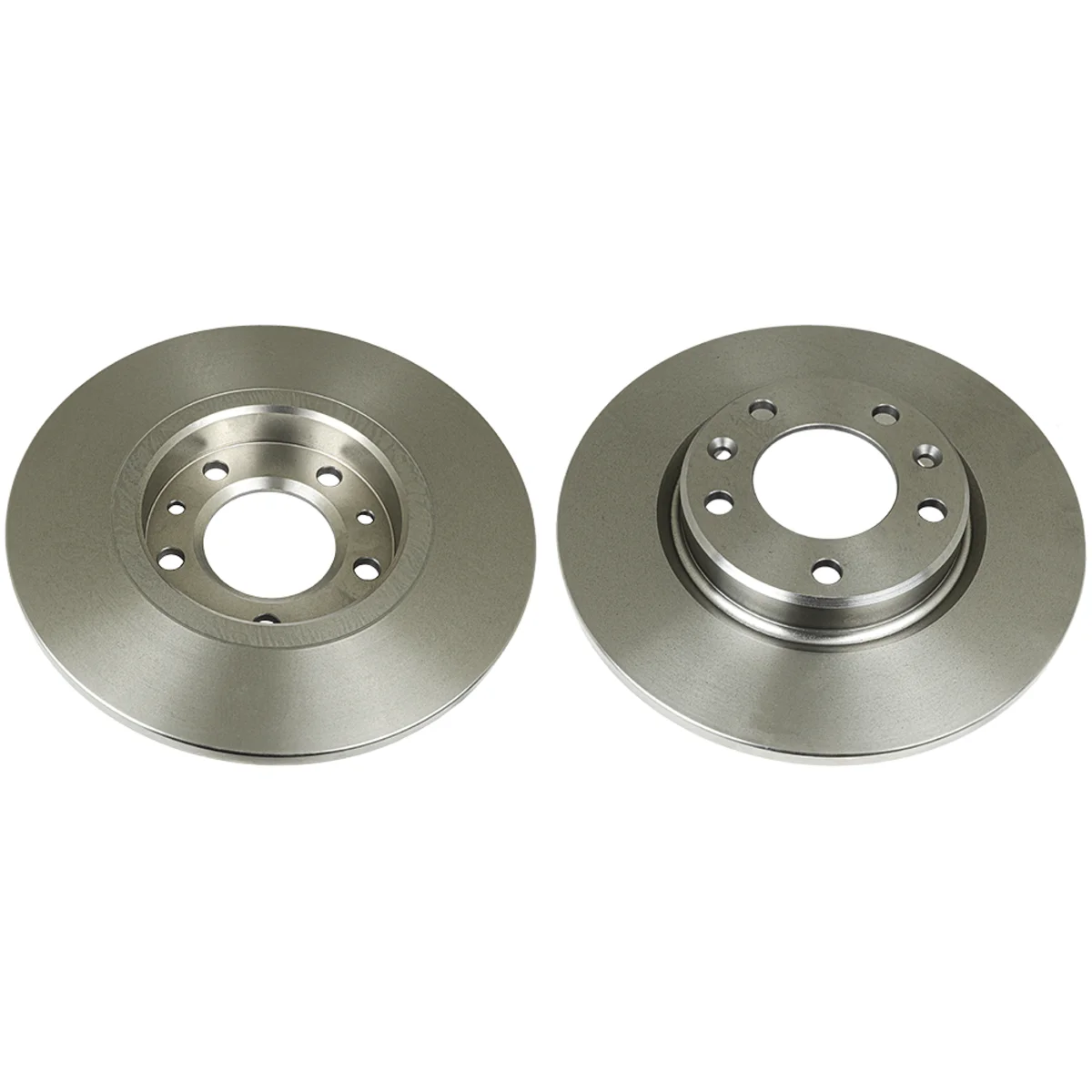 Brake disc Rear axle, set 2 pieces