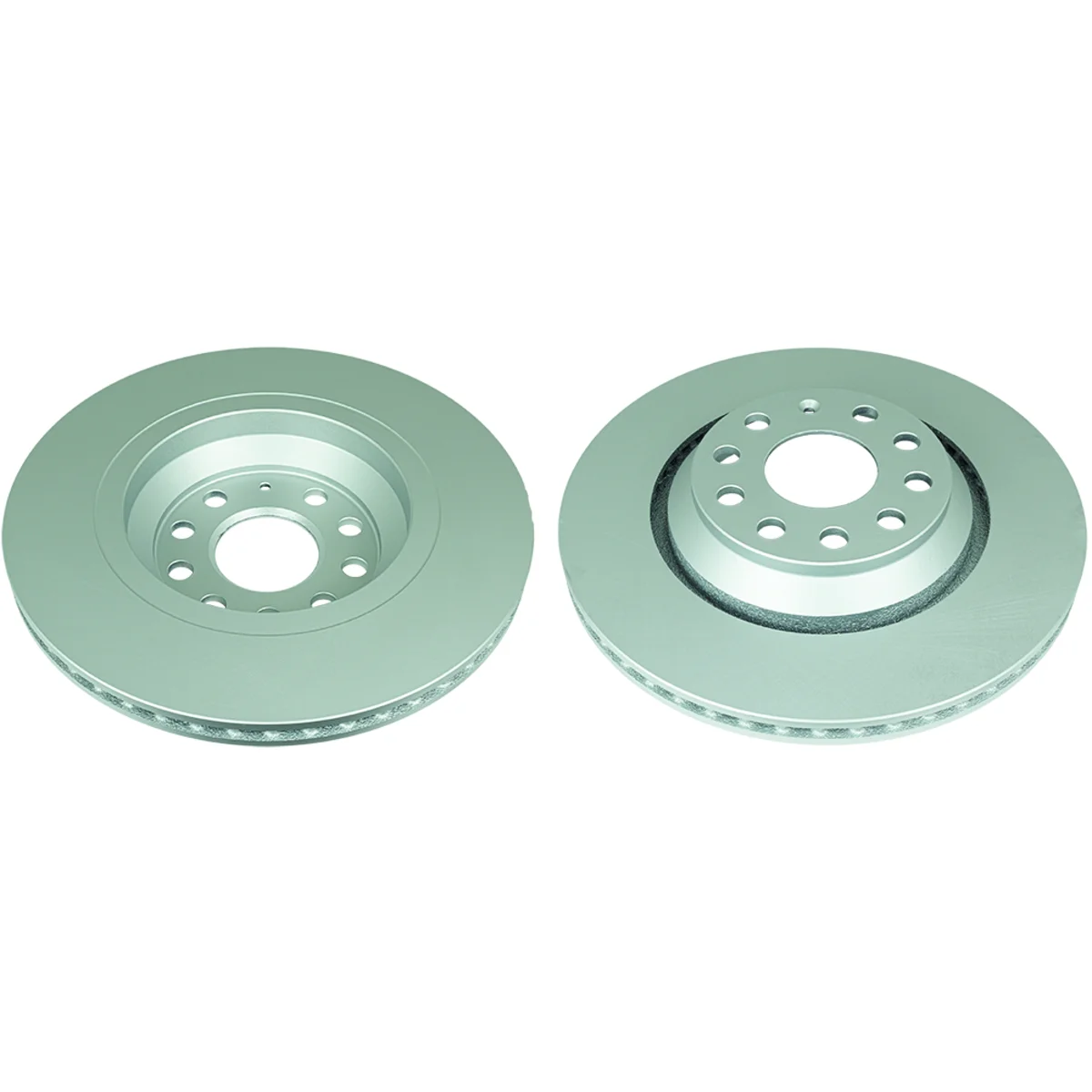 Rear axle brake disc, set of 2