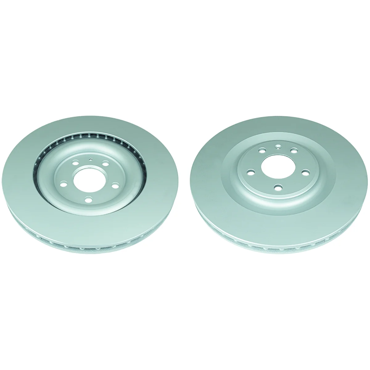 Rear axle brake disc, set of 2