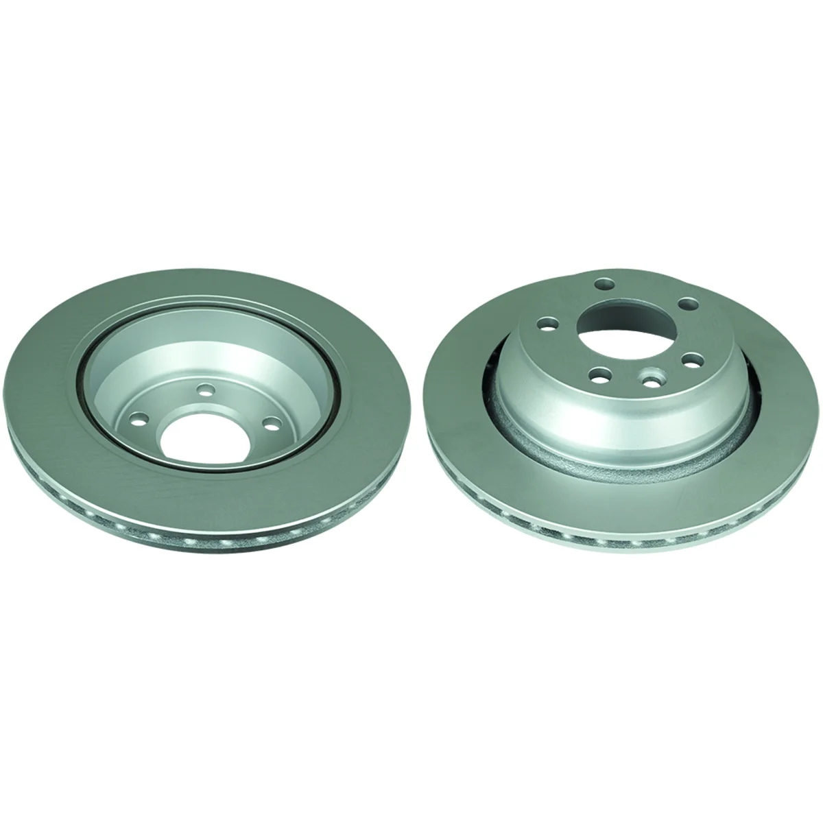 Brake disc Rear axle, set 2 pieces