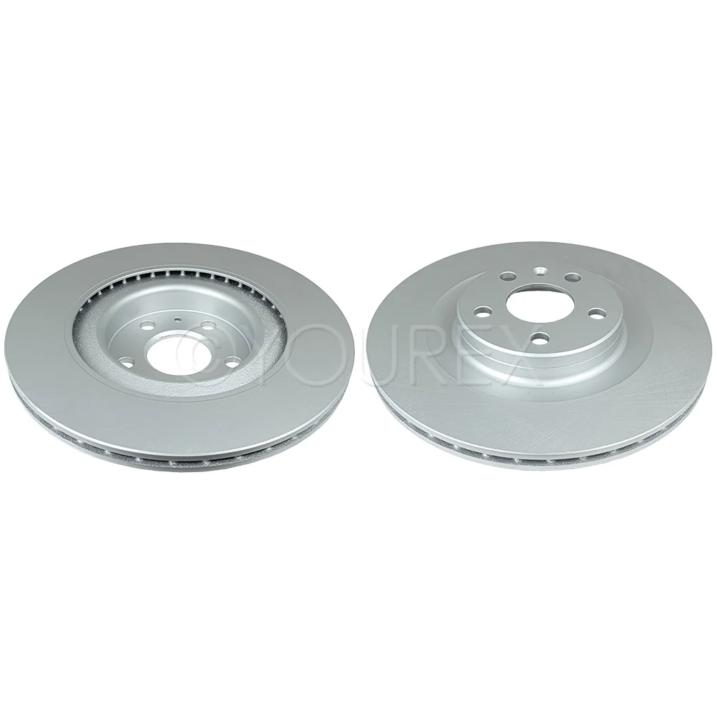 Rear axle brake disc, set of 2