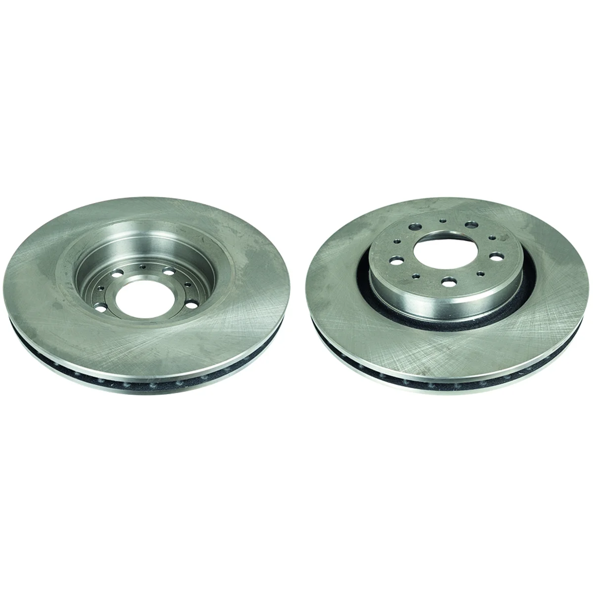 Brake disc Front axle (17"), set of 2.
