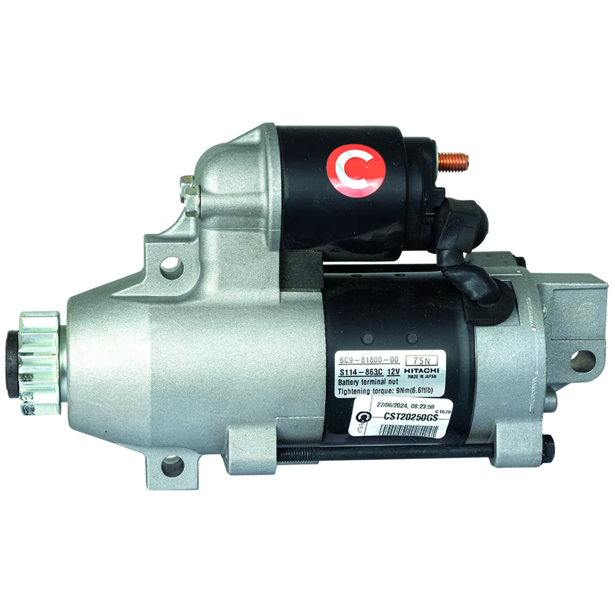 Starter motor 12V for Yamaha