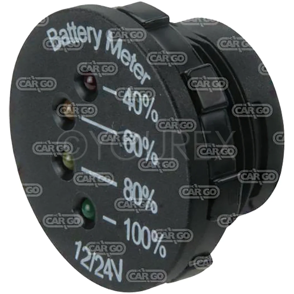 Battery indicator 12V/24V, internal